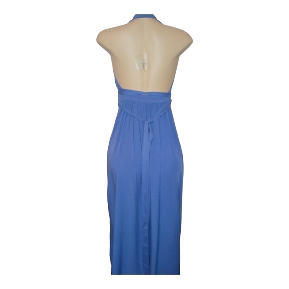Lulu’s Magical Movement Periwinkle Blue Wrap Maxi Dress Lulu's - Picture 6 of 9